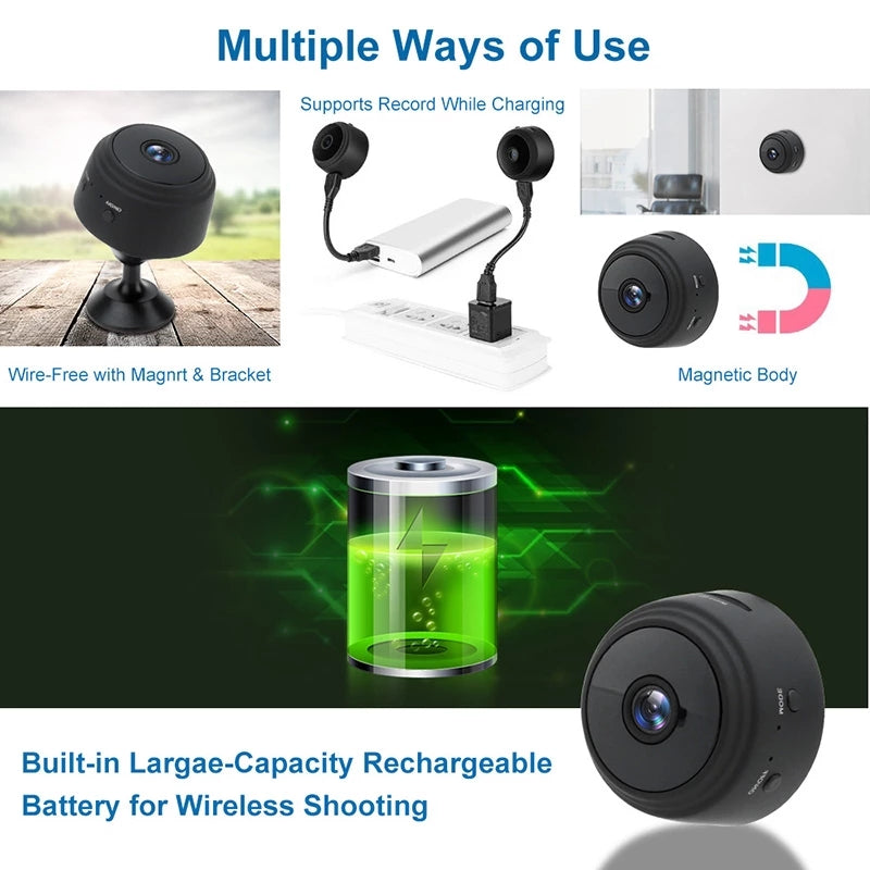 HD Security Camera with Mobile App
